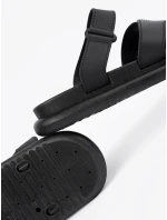 Originální nazouváky dámské černé na plochém podpatku Originální nazouváky dámské černé na plochém podpatku