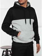 Pánská mikina s kapucí černá FashionStreet BX5836
