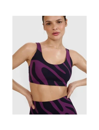 Podprsenka na jógu a pilates se střední podporou 4F 4FWSS25USBAF165-50A dámské Podprsenka na jógu a pilates se střední podporou 4F 4FWSS25USBAF165-50A dámské