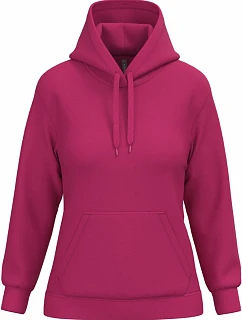 Kariban K 473 Dámská mikina s kapucí 20.K473 fuchsia
