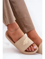 Dámské Pantofle 4F 4FRMM00FSLIF010-83S Béžové