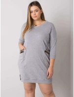Šaty RV SK 6836.55P šedá