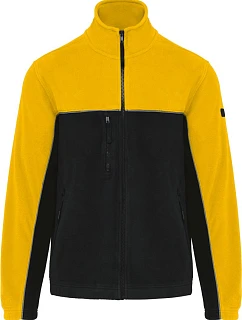 WK WK 904 Pracovní fleecová bunda 20.W904 black/yellow