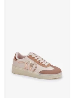 Nízké Dámské Sportovní Boty Z Eko Kůže Béžové Iladira