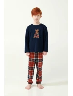 Vamp - Vánoční dětské pyžamo s potiskem 21515 - Vamp Vamp - Vánoční dětské pyžamo s potiskem 21515 - Vamp