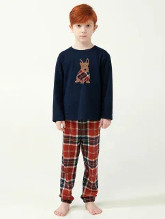 Vamp - Vánoční dětské pyžamo s potiskem 21515 - Vamp