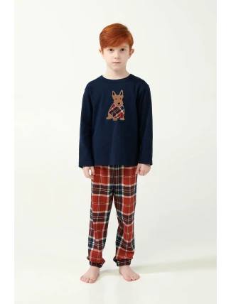 Vamp - Vánoční dětské pyžamo s potiskem 21515 - Vamp Vamp - Vánoční dětské pyžamo s potiskem 21515 - Vamp