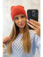 Dámská čepice Rebeka K345 červená Dámská čepice Rebeka K345 červená