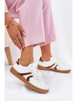 Nízké Dámské Tenisky S Krajkou Panthera Bílé Zielle