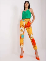 Kalhoty DHJ SP 12787D.23X oranžová