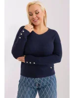 Svetr plus size model 190088 Factory Price