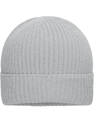 Daiber MB 7409 Pletená čepice z bio bavlny 03.7409 light grey melange