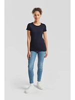 Fruit of the Loom Lady-Fit Iconic 150 T Dámské tričko 16.1432 heather red