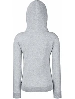 Fruit of the Loom Classic Lady-Fit Hooded Sweat Dámská mikina s kapucí 16.2038 heather grey Fruit of the Loom Classic Lady-Fit Hooded Sweat Dámská mikina s kapucí 16.2038 heather grey