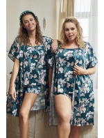 Italská móda Scarlet po celé délce barva:print/green