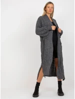 Dámský svetr LC SW 8032  tmavě šedý