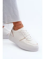 Dámské Tenisky na platformě Bílé Tessama Dámské Tenisky na platformě Bílé Tessama