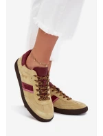 Dámské semišové tenisky Big Star HI-POLY SYSTEM – limetkové