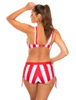 Plavky Fifi M-657 červeno-bílé - Marko Plavky Fifi M-657 červeno-bílé - Marko