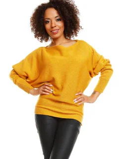 Svetr s netopýřími rukávy model 84280 PeeKaBoo