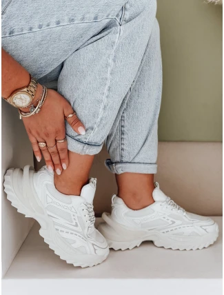 Dámské sportovní bílé tenisky FashionStreet ZY1009