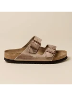 Birkenstock Arizona Soft Footbed Oiled Leather Tabacco Brown úzké žabky pro muže/dámy (0552813)