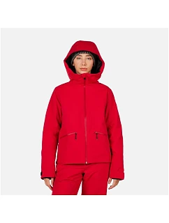 Dámská lyžařská bunda ROSSIGNOL W ROCHRUN INSULATED JKT, červená
