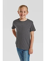 Fruit of the Loom Kids Iconic 150 T Dětské tričko 16.1023 heather grey