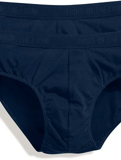 Fruit of the Loom Classic Sport 2-Pack Pánské sportovní slipy, balení po 2 ks 16.7018 underwear navy/underwear navy