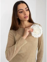 Dámská halenka a top LK KMPL 506635.54P béžová - FPrice