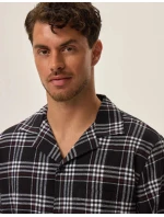 Pyžamo Honor 2 41943 černo-bílé - Henderson Pyžamo Honor 2 41943 černo-bílé - Henderson