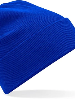 Beechfield B 45N Pletená čepice z bio bavlny 53.045N bright royal