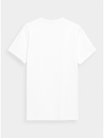 Pánské tričko 4F H4L22-TSM048 bílé