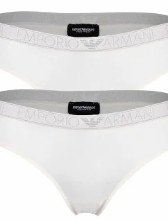 Dámské kalhotky 2PACK 163334 3F223 09210 ecru - Emporio Armani