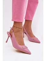 Dámské sandály Lurella 55-A62 růžové - Givana