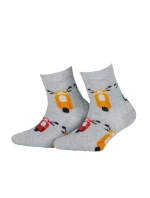 Chlapecké vzorované ponožky Wola U24.P01;W24.P01 21-26