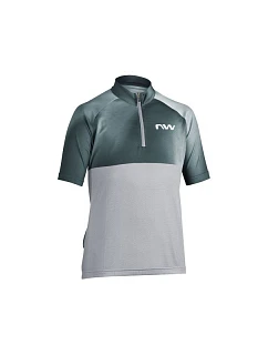 Cyklistické tričko NORTHWAVE Force Evo Junior Jersey S/s, šedé