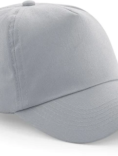 Beechfield B 10 5 panelová kšiltovka "Original" 53.0010 light grey