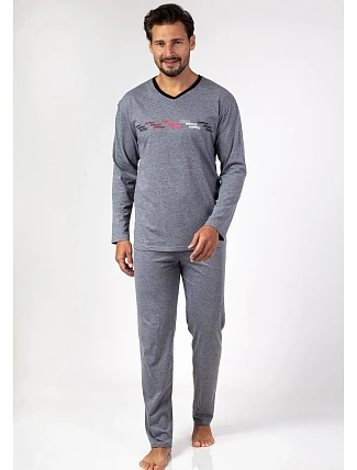 Pyžamo Regina 470 long/r 2XL-3XL Z24/25 pánské Pyžamo Regina 470 long/r 2XL-3XL Z24/25 pánské