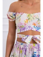 Ecru květinová sada Ecru květinová sada