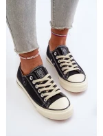 Nízké Dámské Tenisky Big Star NN274269 Černé