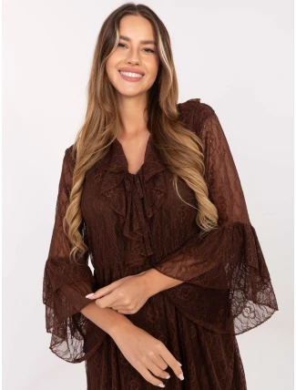 Šaty MI SK 62435.16 hnědé