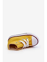Dětské vysoké tenisky Filemon žluté - Sweet Shoes Dětské vysoké tenisky Filemon žluté - Sweet Shoes