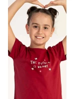 Dětská noční košile s krátkým rukávem Hvězdičky