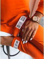 Dámská tepláková souprava TORONTO orange FashionStreet AY0852 Dámská tepláková souprava TORONTO orange FashionStreet AY0852