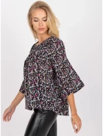 Halenka CHA BZ 3203 1.42 černá a růžová