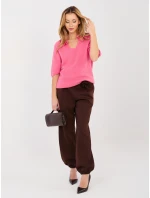 Jumper MI SW 0120.16 tmavě růžový Jumper MI SW 0120.16 tmavě růžový