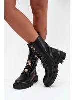 Dámské zateplené workery Lomina – černé