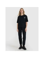 Dámské tričko oversize s potiskem 4F 4FWSS25TTSHF1993-20S