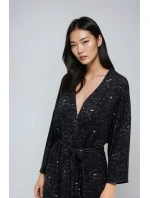 Šaty Koi Béžová a černá - Babella